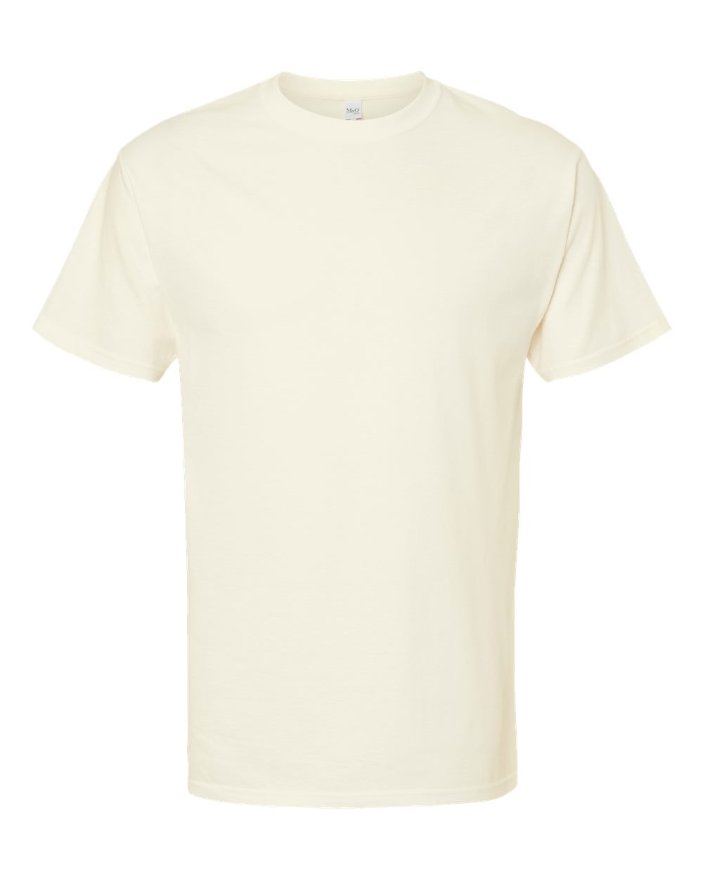 Front View of Natural Gold Soft Touch T-Shirt - 4800