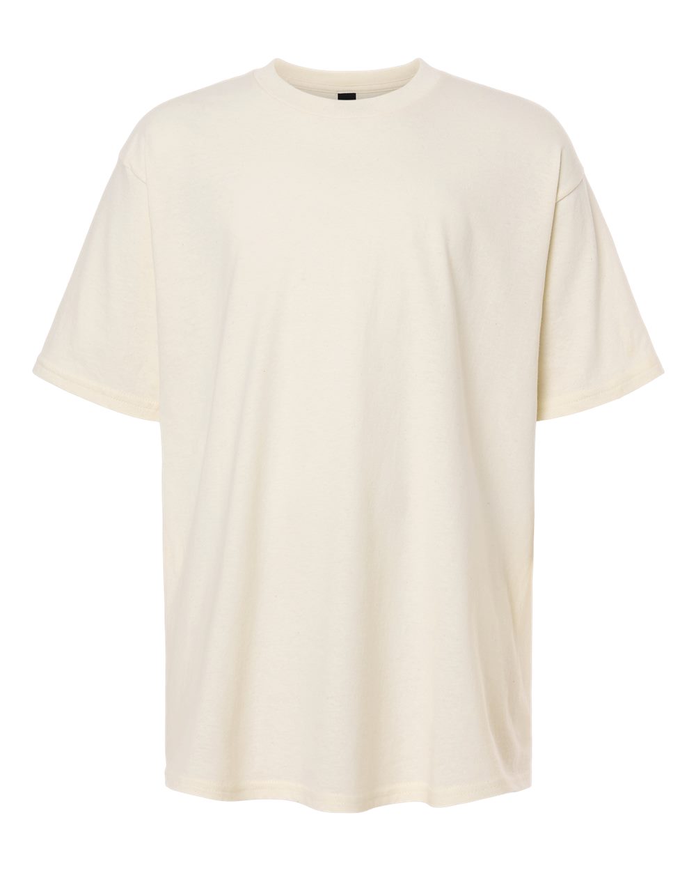 Front View of Natural Light Cotton Youth T-Shirt - 3000B