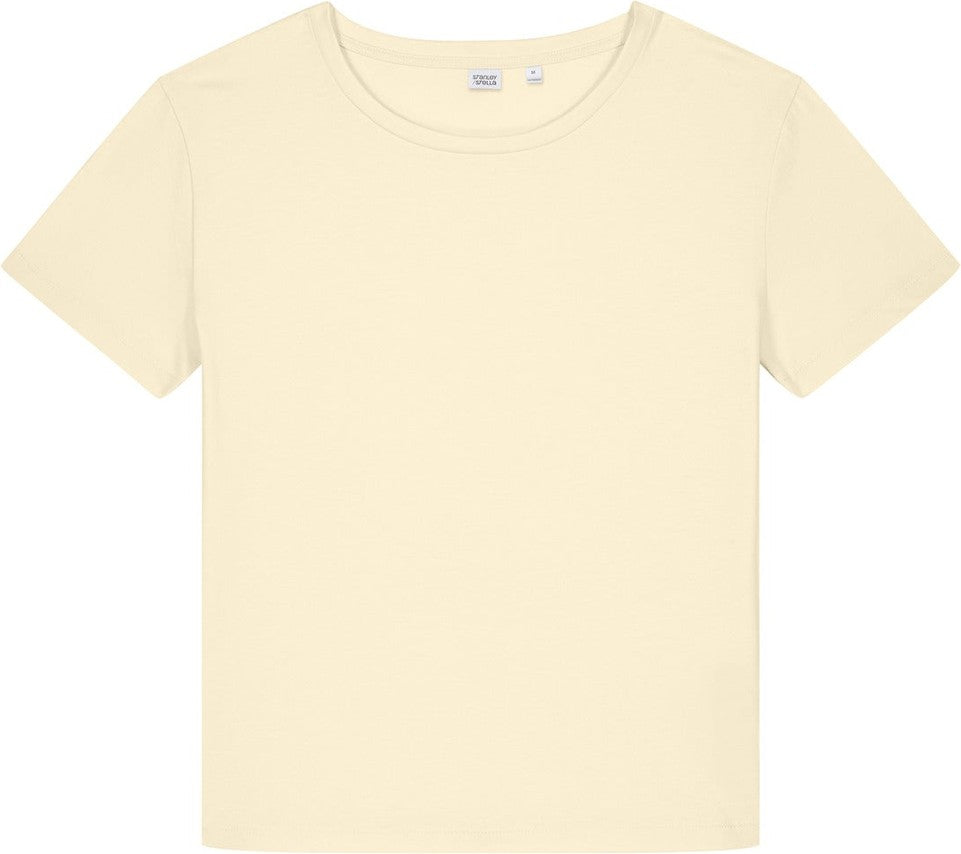 Front View of NaturalRaw Stanley/Stella Women's Stella Serena Scoop Neck Tee SXW008