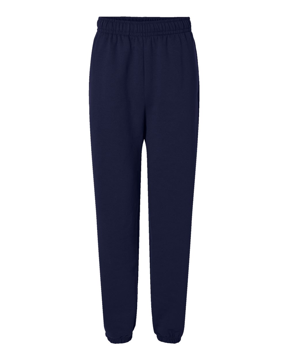 Front View of Navy 10 oz. Heavyweight Sweatpants - 4737