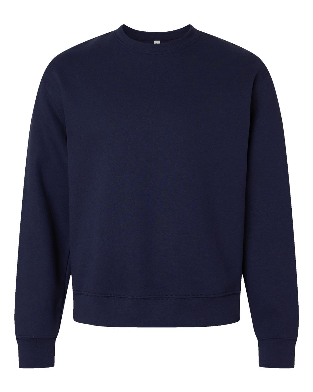Front View of Navy 10 oz. Heavyweight Sweatshirt - 4711