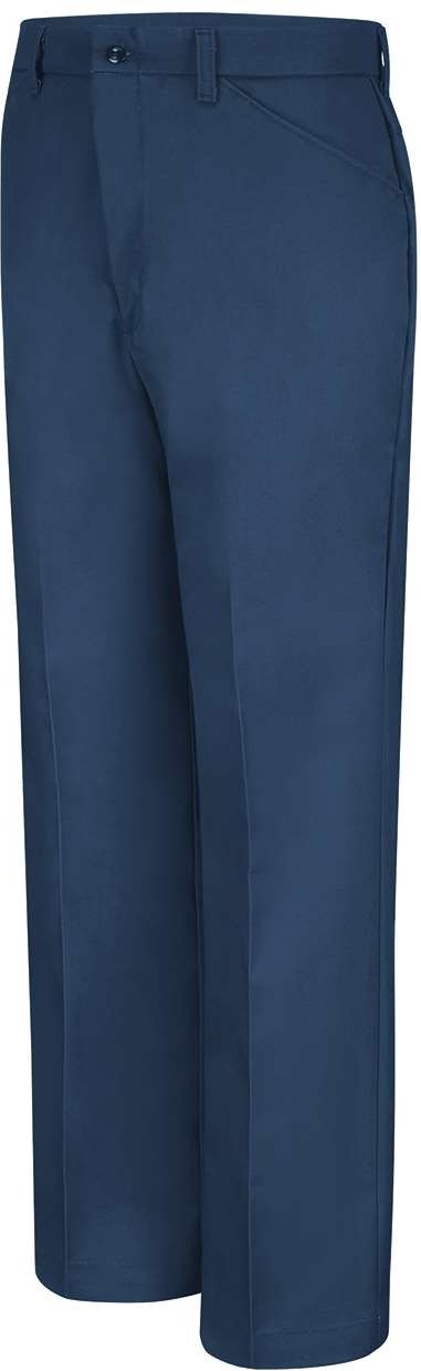 Front View of Navy - 26I Jean Cut Pants - PT50