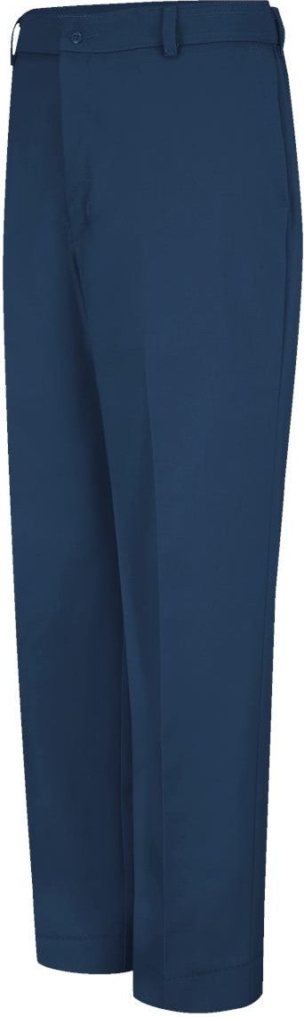 Front View of Navy - 29I Dura-Kap Industrial Pants Extended Sizes - PT20EXT