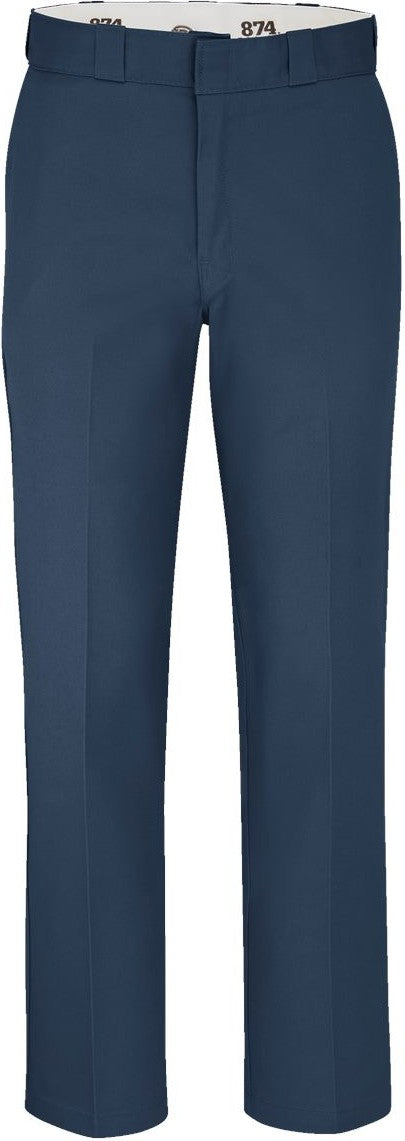 Front View of Navy - 30I Industrial 874® Work Pants - Extended Sizes - P874EXT