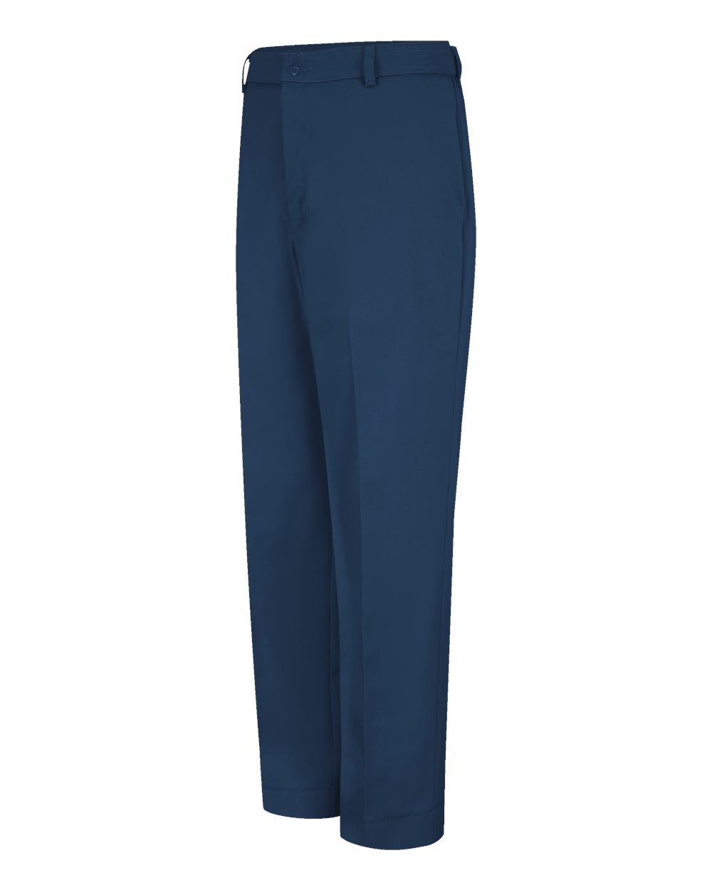 Front View of Navy - 32I Dura-Kap Industrial Pants - PT20
