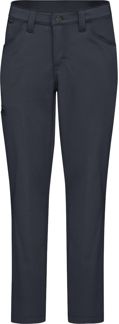 Front View of Navy - 32I Women's Cooling Work Pants - TPW1