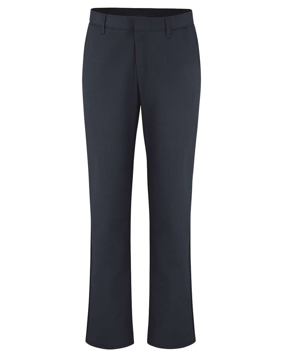 Navy - 32I Women's Industrial Flat Front Pants - FP92