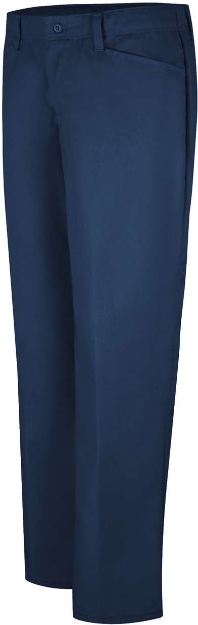 Front View of Navy - 32I Women's Work N Motion Pants Extended Sizes - PZ33EXT