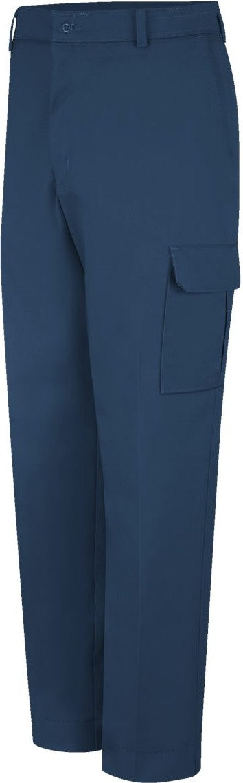 Front View of Navy - 34I Industrial Cargo Pants - PT88