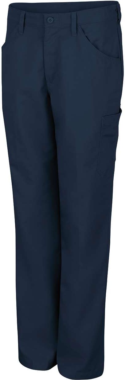 Front View of Navy - 37 Unhemmed Mimix® Pro Pants - Extended Sizes - PX62EXT