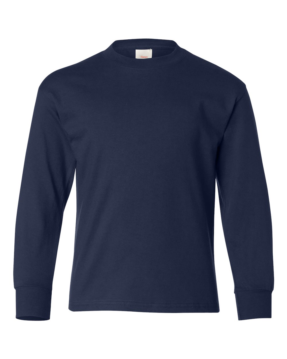 Navy Authentic Youth Long Sleeve T-Shirt - 5546