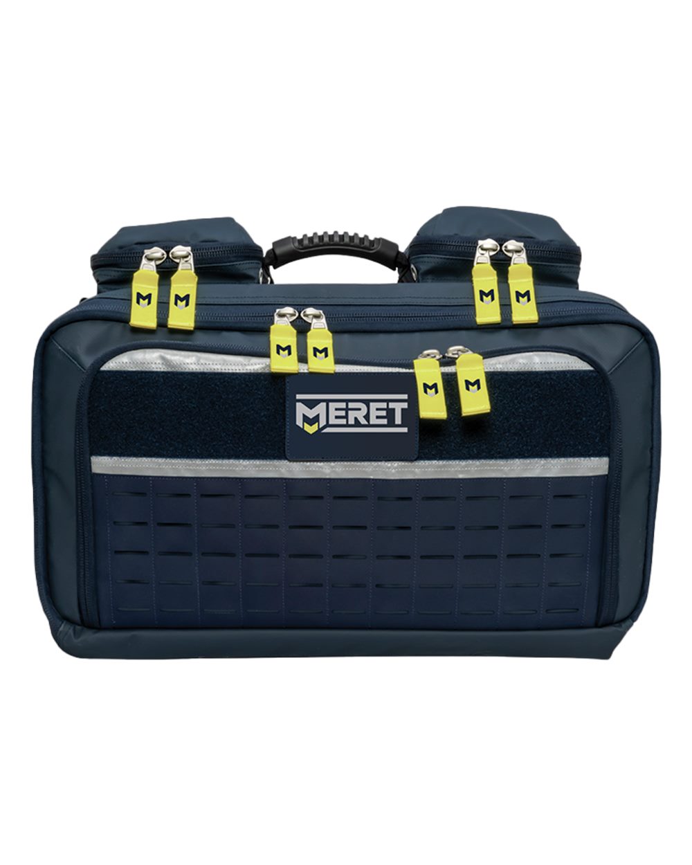 Front View of Navy Blue OMNI™ PRO X Navy Blue Convertible Backpack Bag - M8101NB