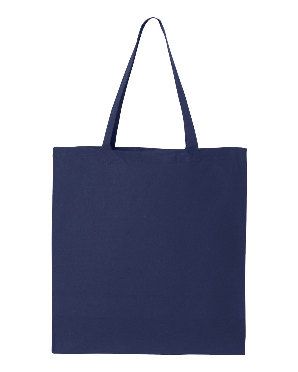 Front View of Navy Branson Tote - 8502