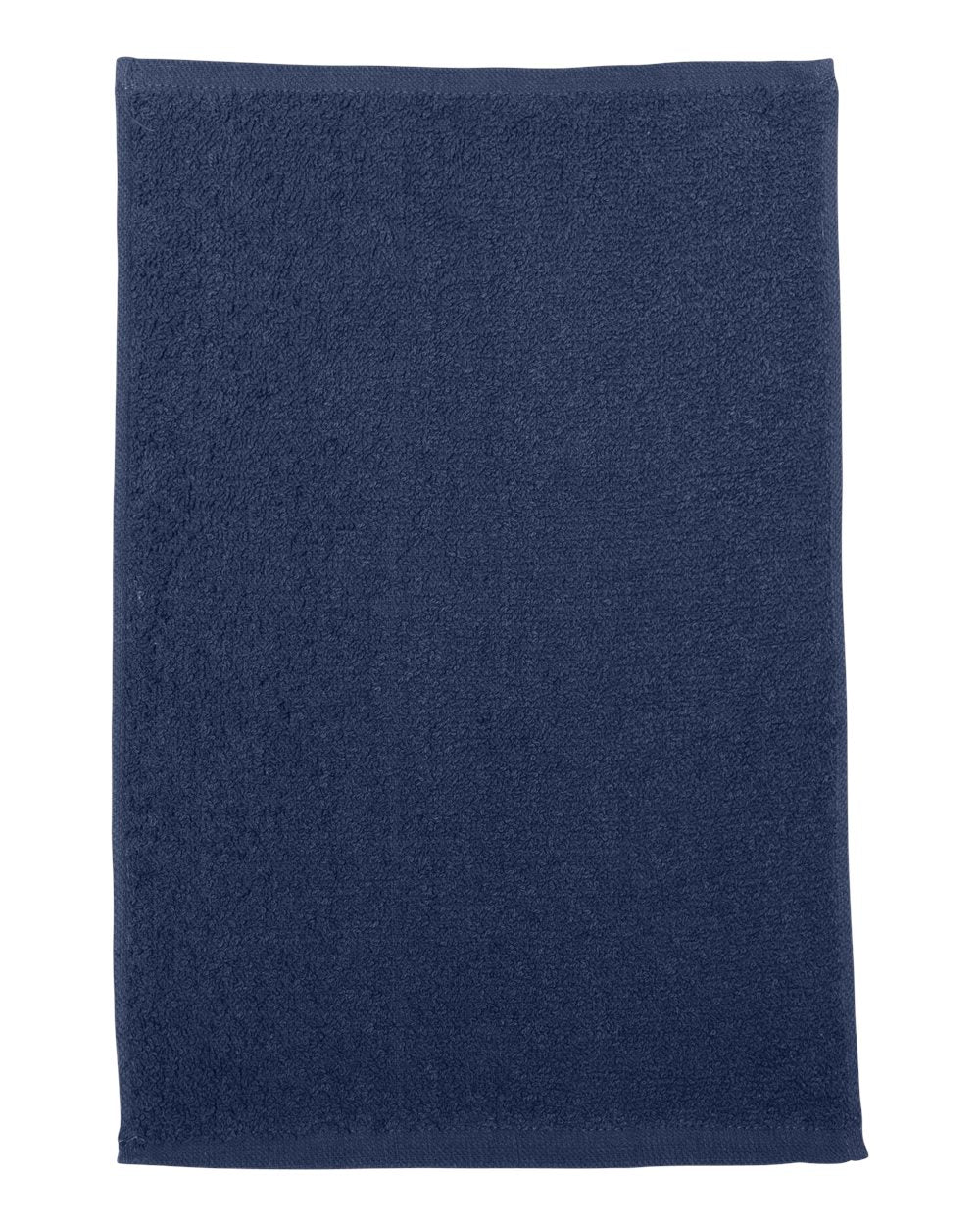 Front View of Navy Budget Rally Towel - T18