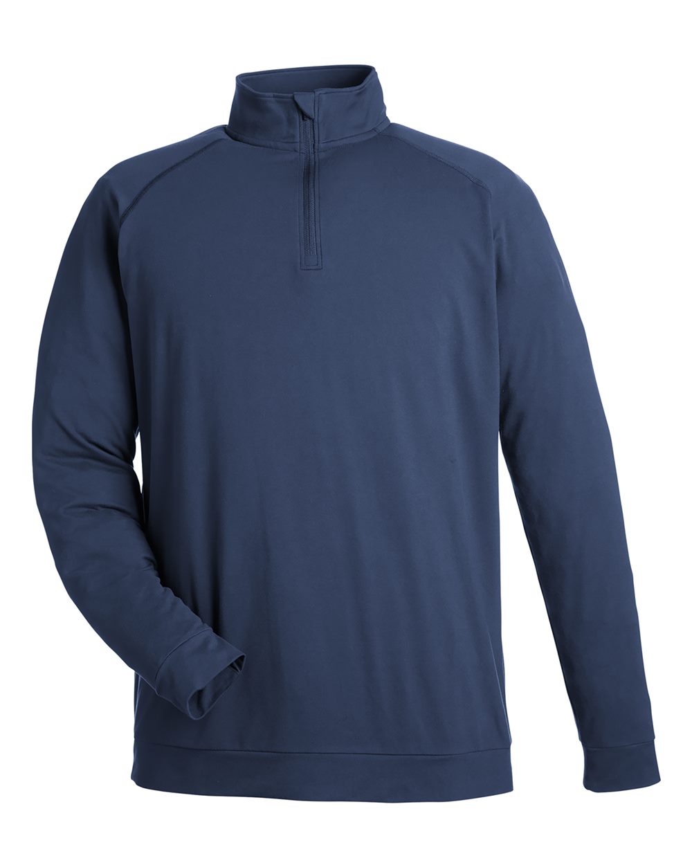 Front View of Navy Colt Quarter-Zip Pullover - SWC500