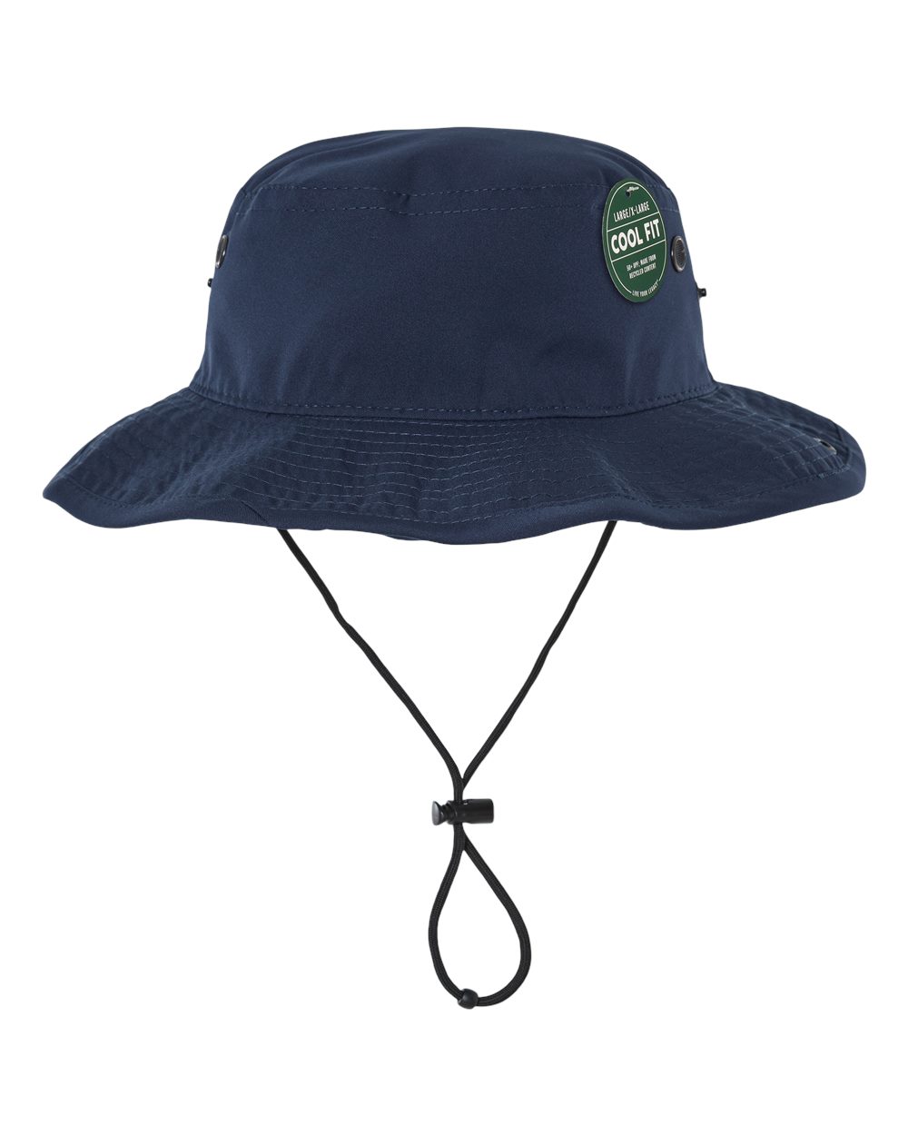 Front View of Navy Cool Fit Booney - CFB