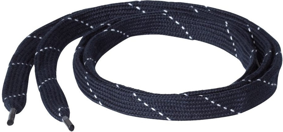 Front View of Navy Custom-Color Laces - 8831