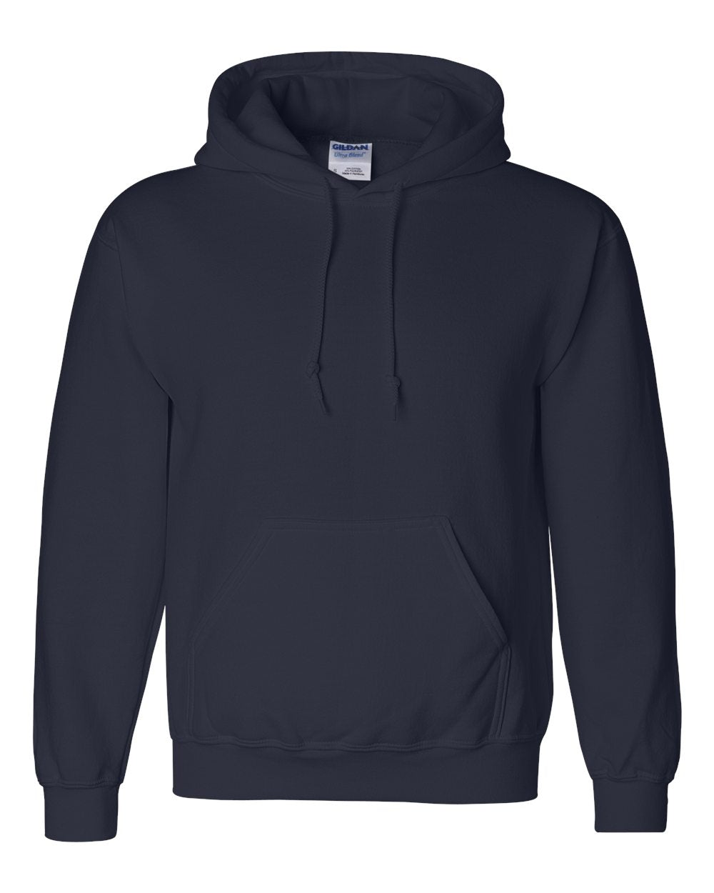 Navy DryBlend® Hooded Sweatshirt - 12500