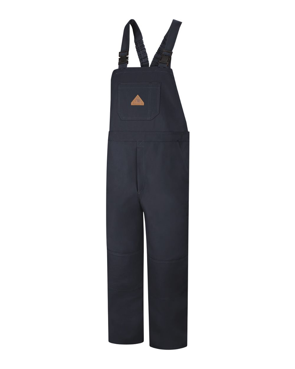 Front View of Navy Duck Duck Unlined Bib Overall - EXCEL FR® ComforTouch - BLF8