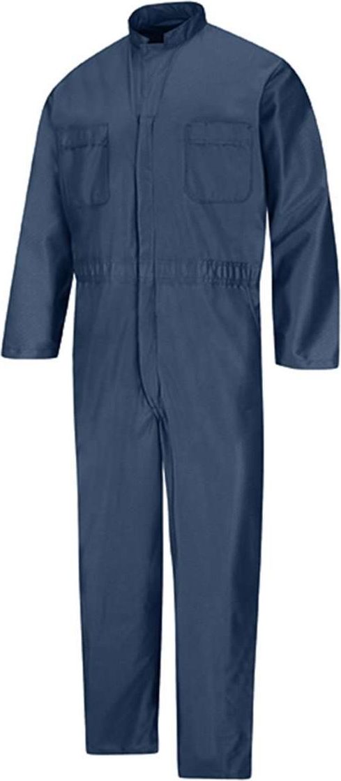 Front View of Navy ESO/ Anti-Static Coveralls - Tall Sizes - CK44T