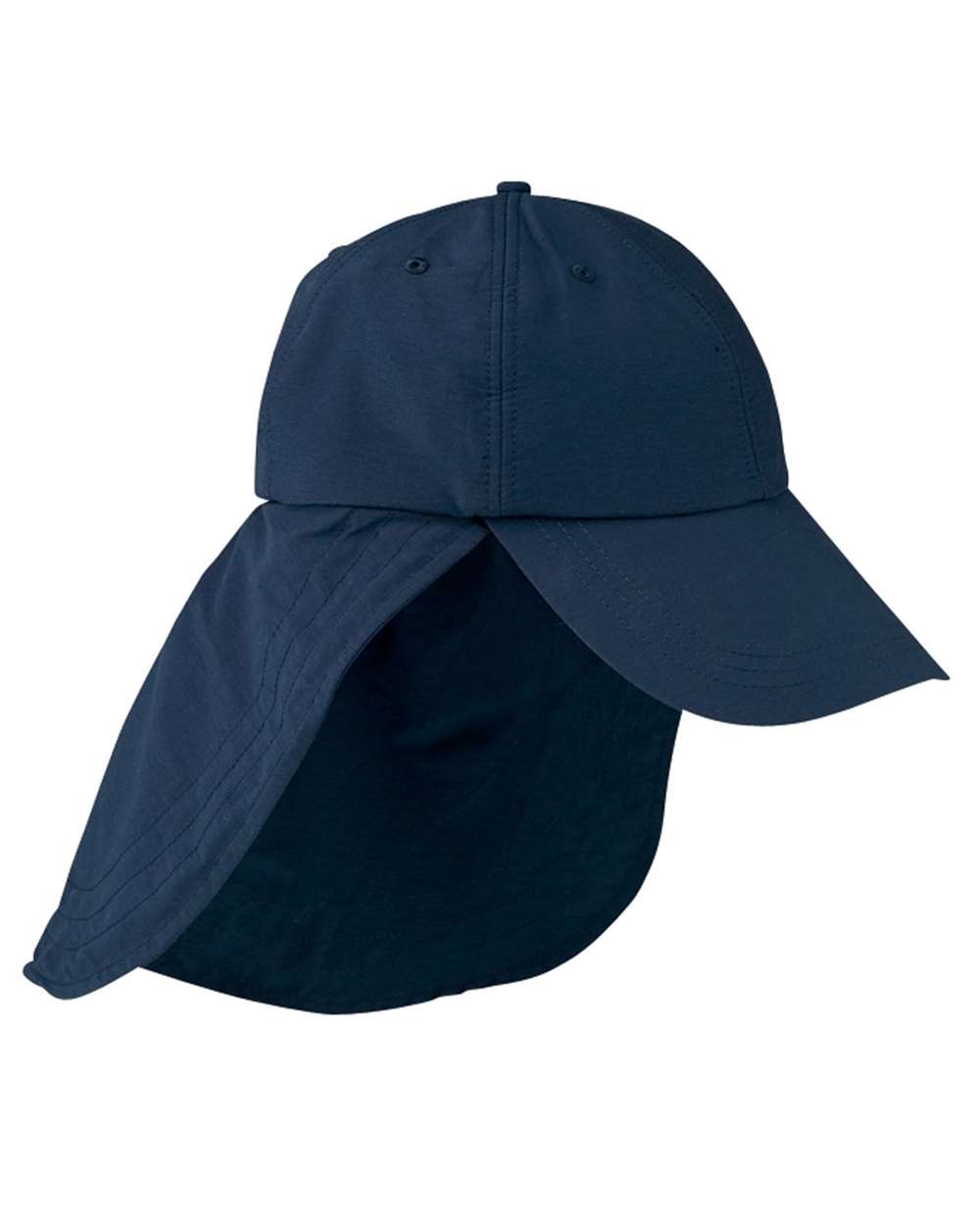 Front View of Navy Extreme Outdoor Cap - EOM101