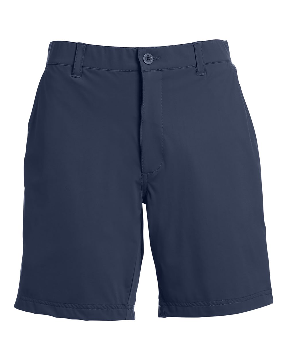 Front View of Navy Fairway Shorts - SWF700
