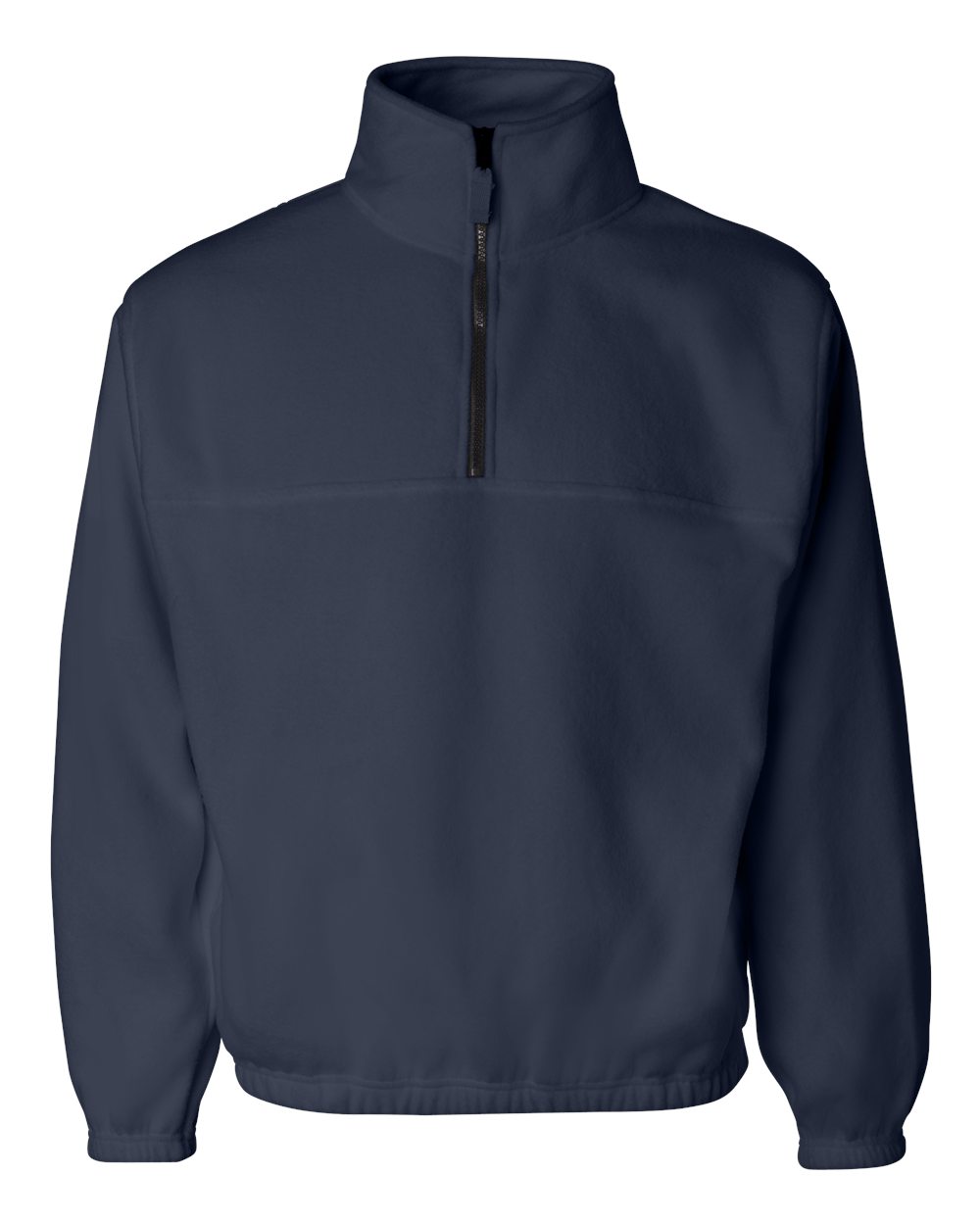 Navy Fleece Quarter-Zip Pullover - 3051