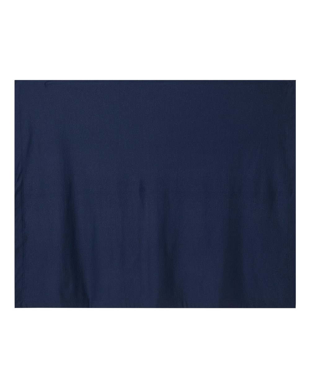 Front View of Navy Heavy Blend Fleece Stadium Blanket - 18900