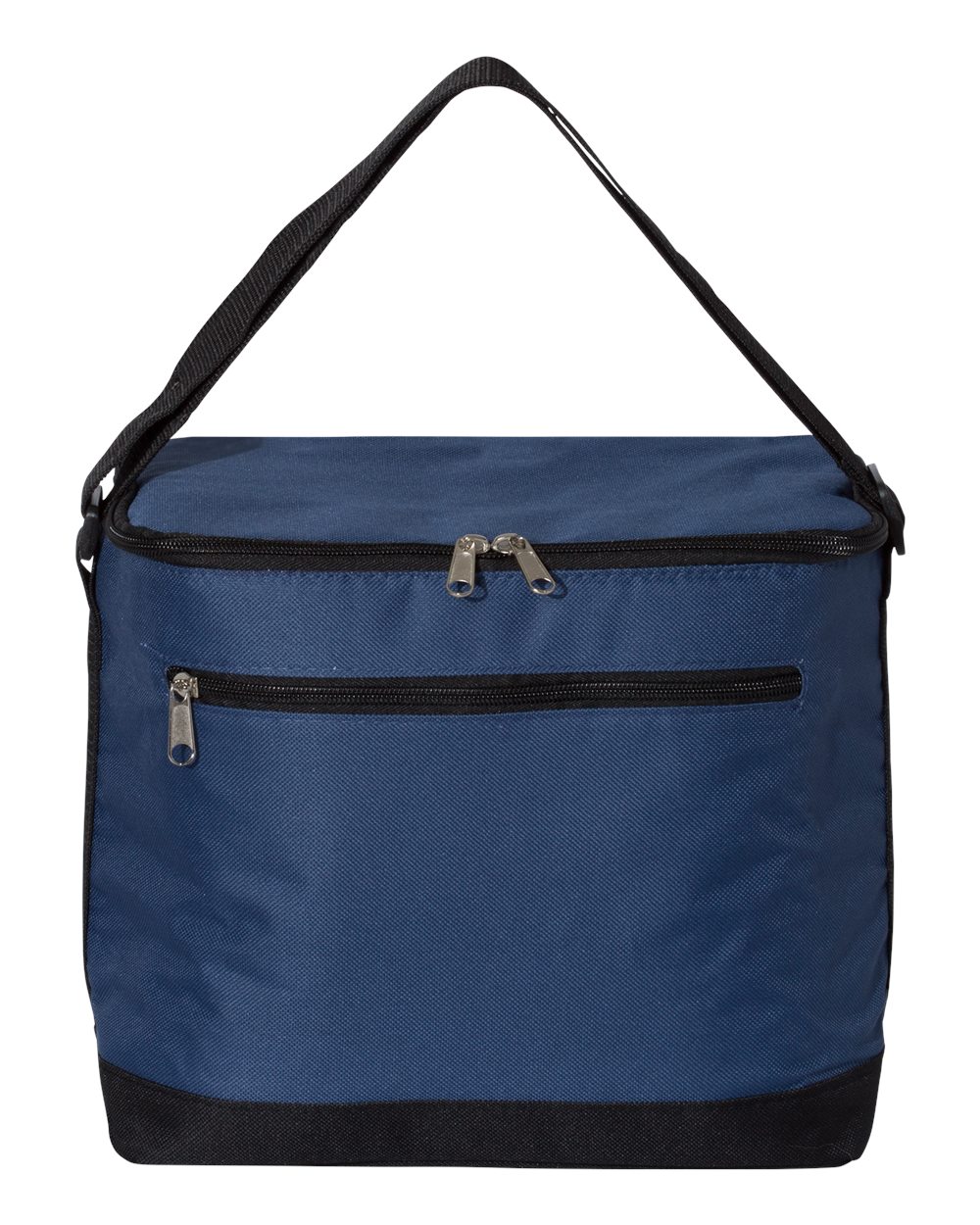 Front View of Navy Joseph 12-Pack Cooler - 1695