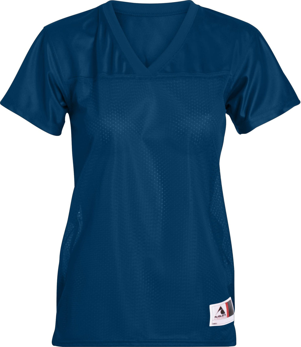 Front View of NAVY LDS JR FIT REPLICA FOOTBALL T
