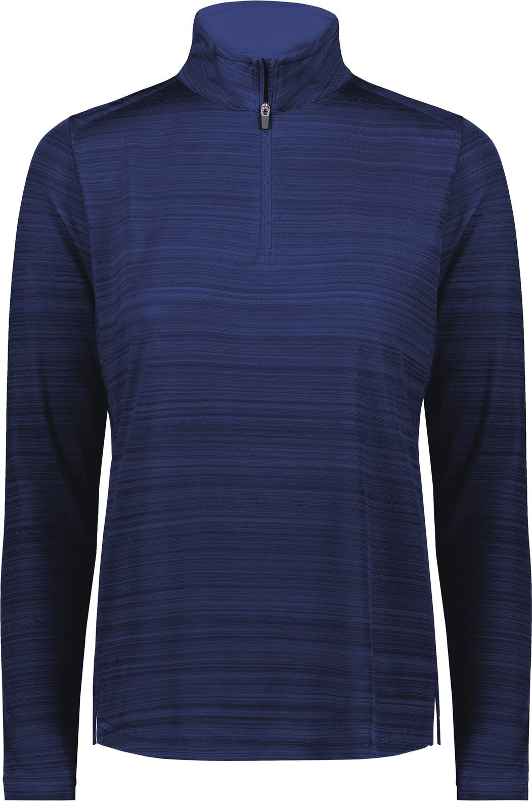 Front View of NAVY LDS PURSUIT 1/2 ZIP PULLOVER