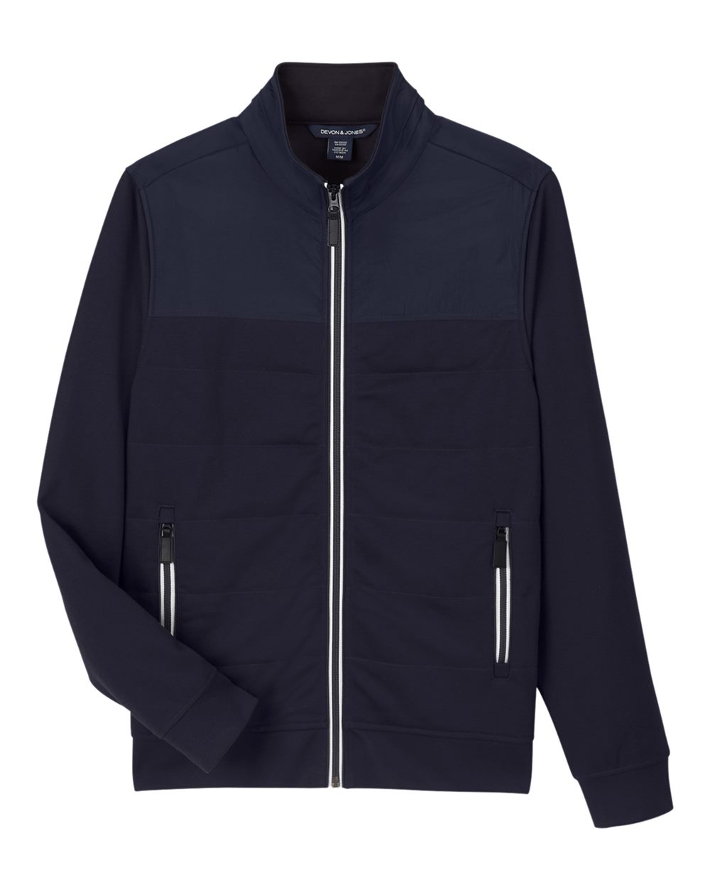 Front View of Navy Men's New Classics® Club Jacket - DG71