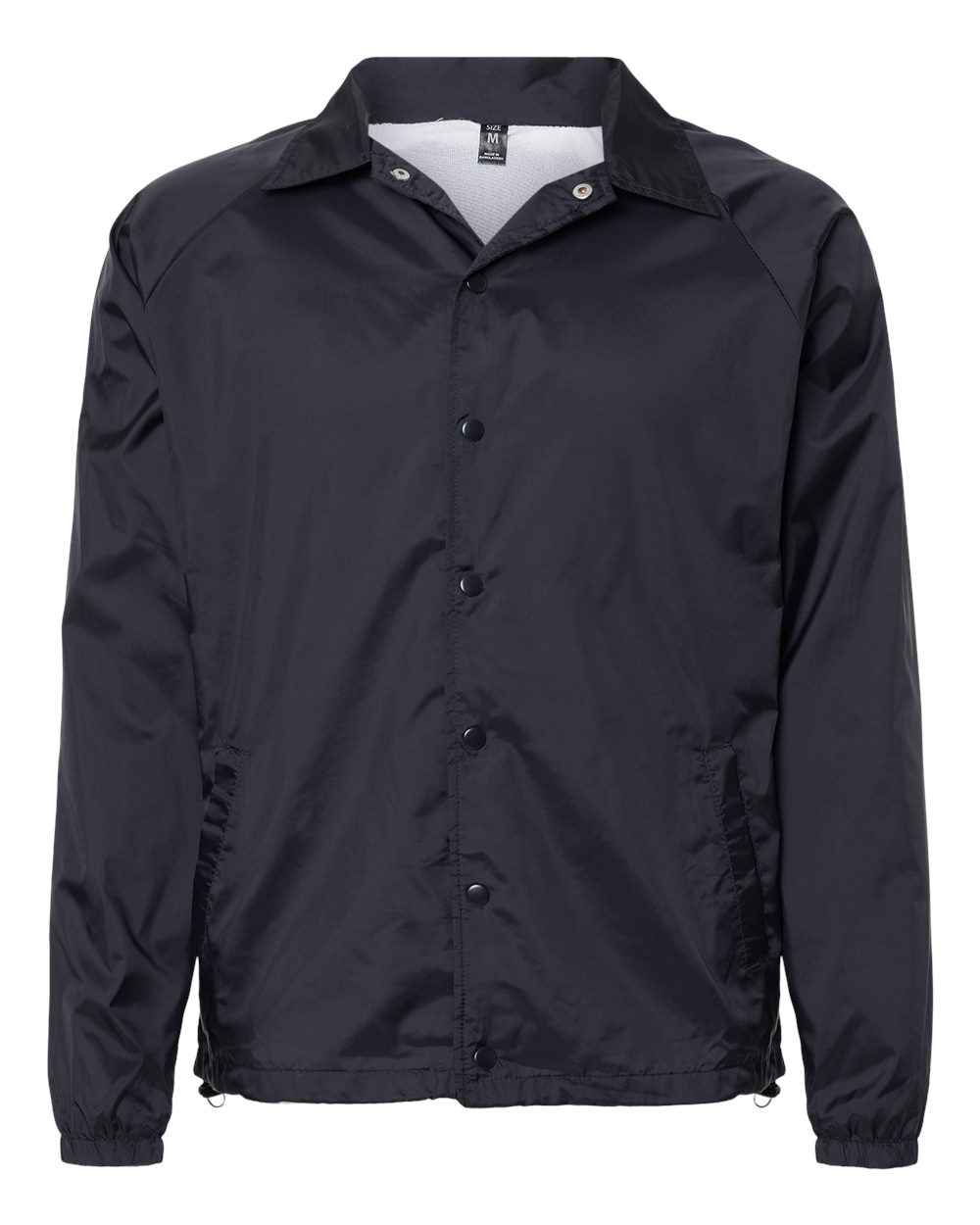 Front View of Navy Mentor Coach&#39;s Jacket - 9718
