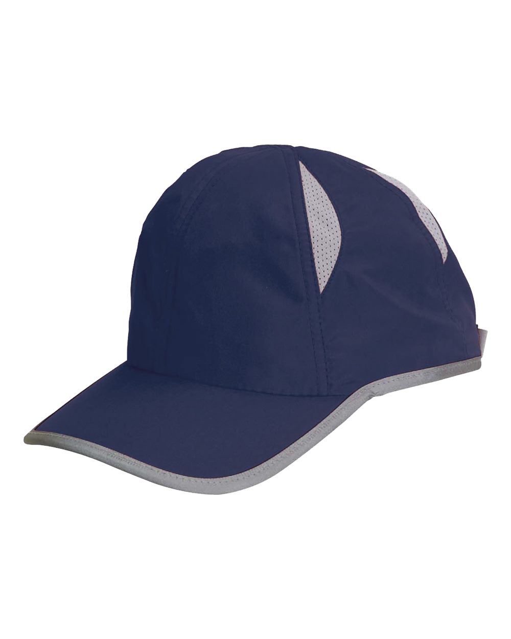 Front View of Navy Performance Cap - BA514
