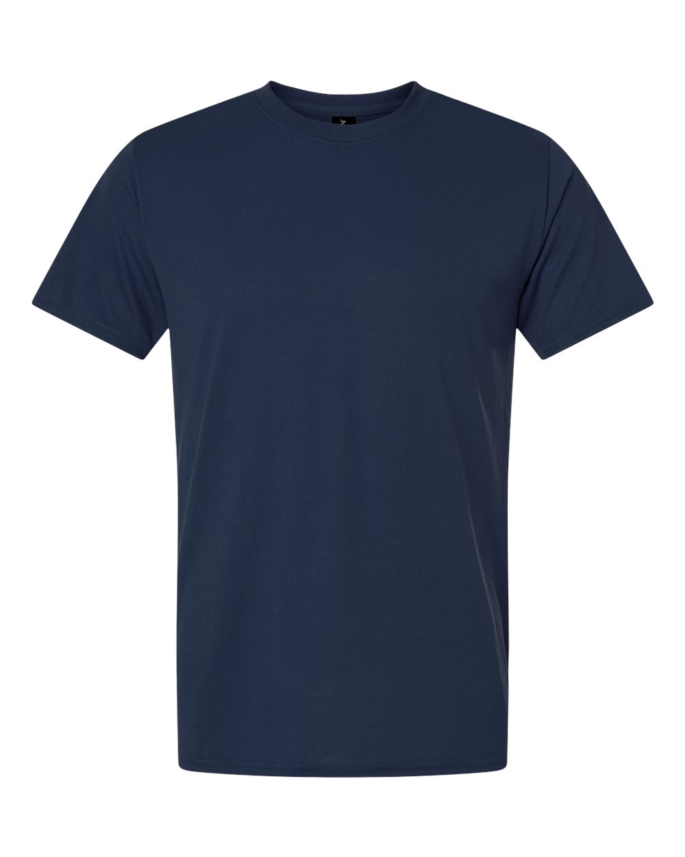 Front View of Navy Performance® T-Shirt - 42000