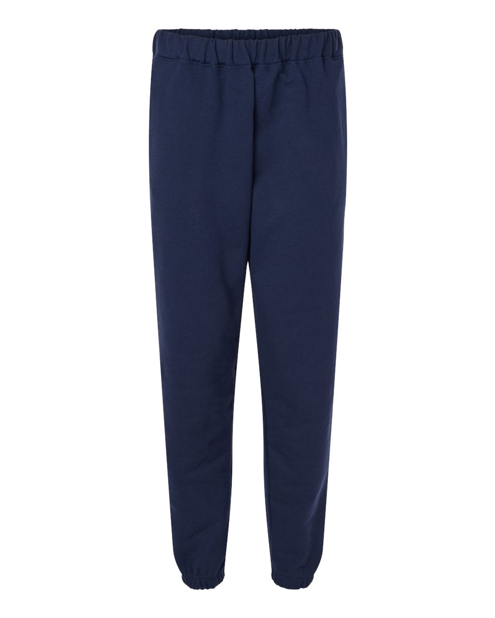 Front View of Navy Softstyle® Midweight Pocket Sweatpants - SF100