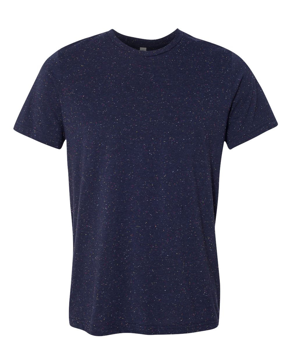 Navy Speckled Texture Tee - 3650