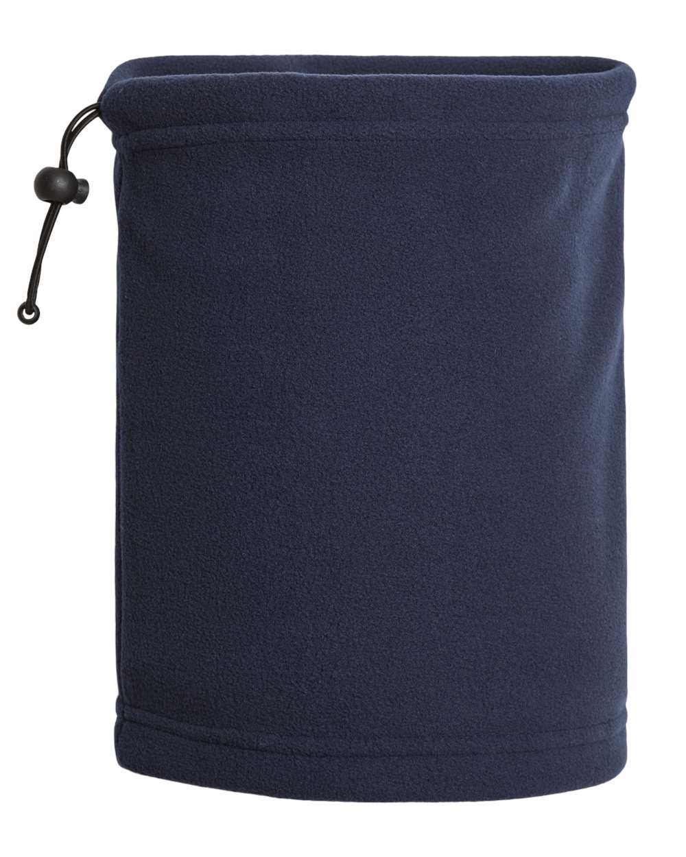Front View of Navy Sustainable Neck Warmer - HOTTY