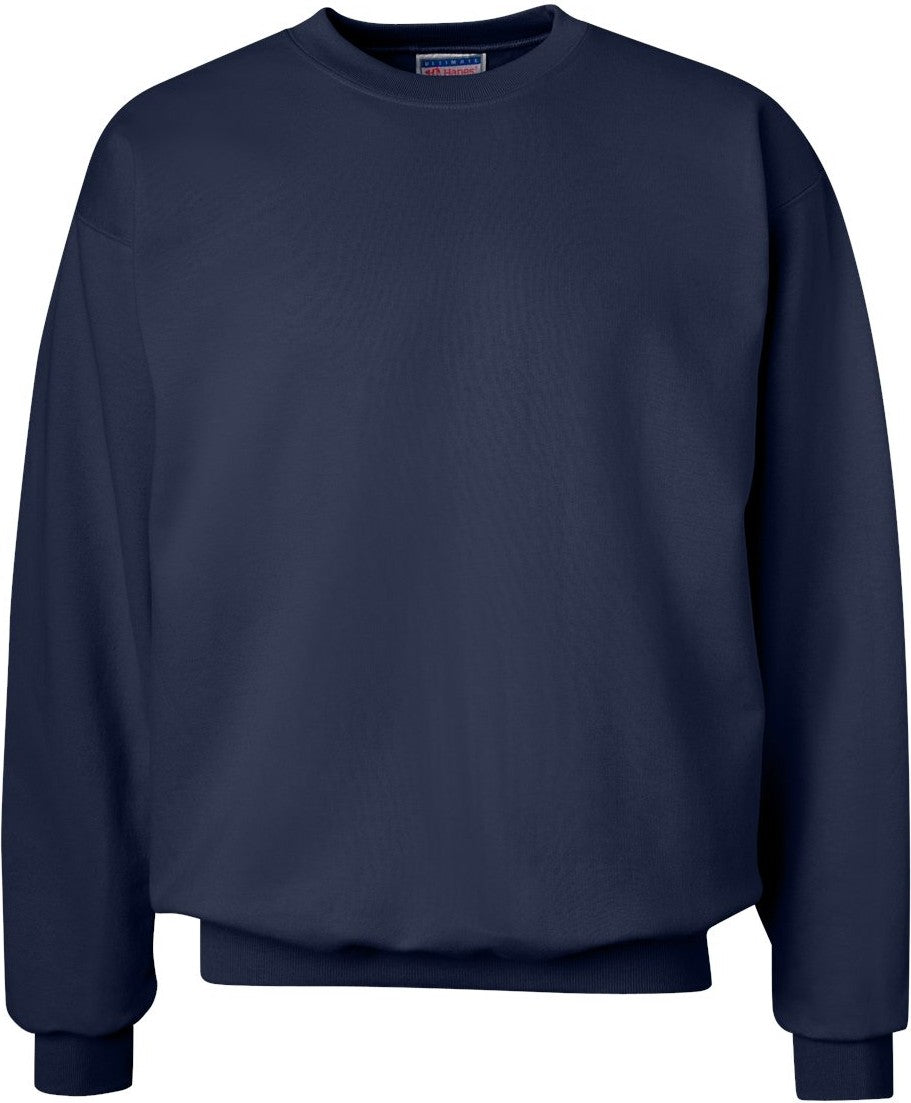 Navy Ultimate Cotton® Crewneck Sweatshirt - F260