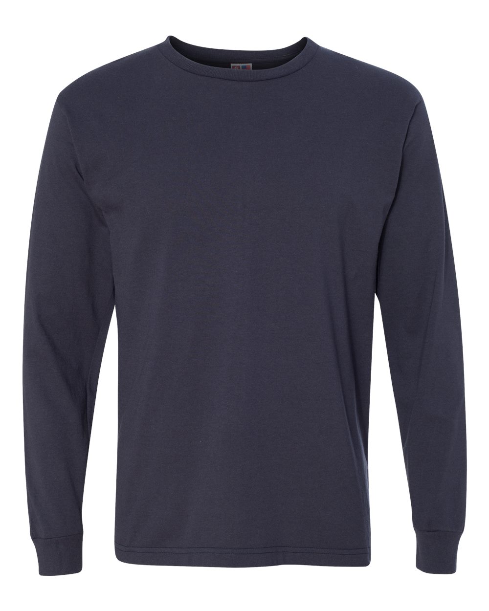 Navy USA-Made Long Sleeve T-Shirt - 5060