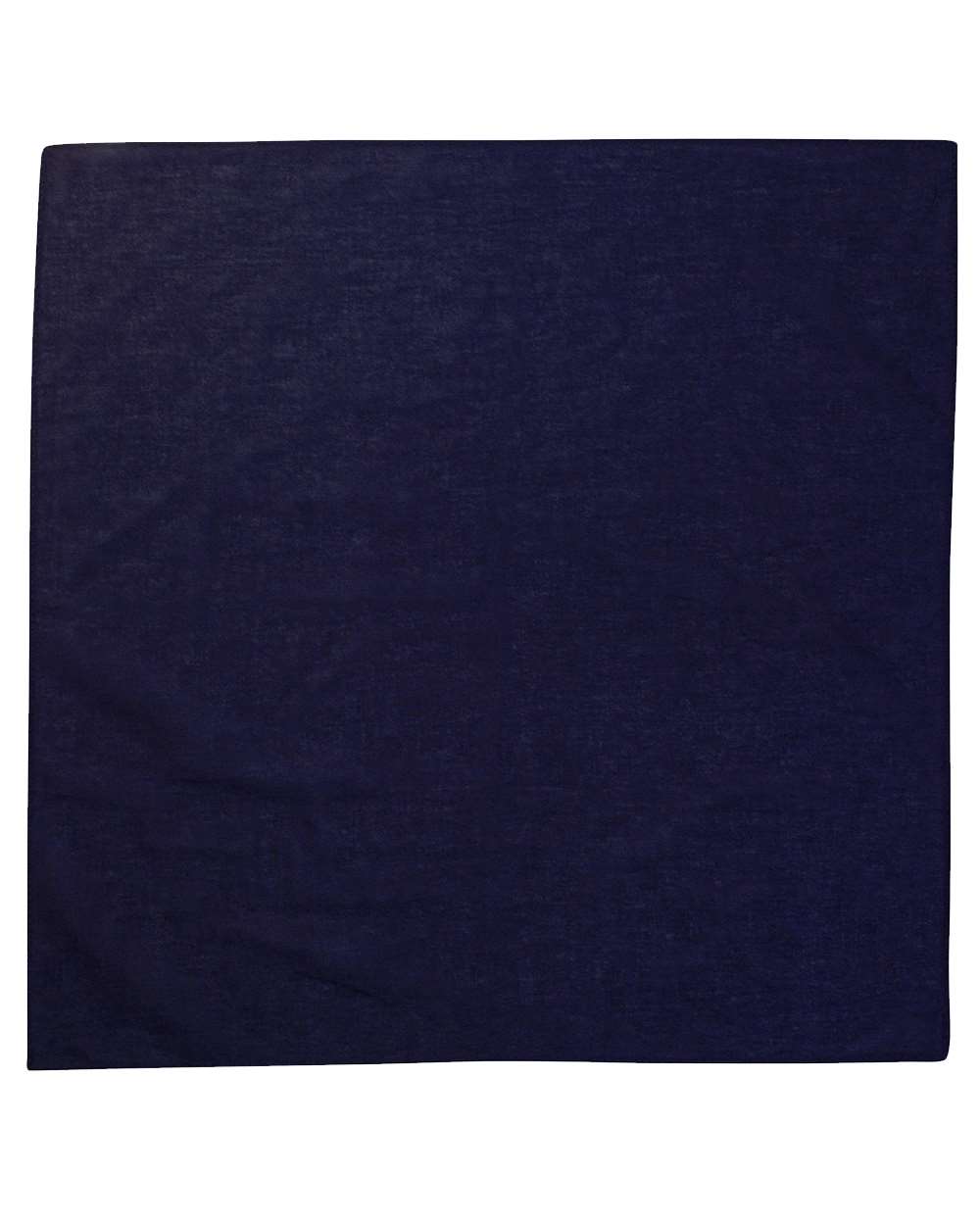 Front View of Navy ValuMask Bandana - VC21 plain