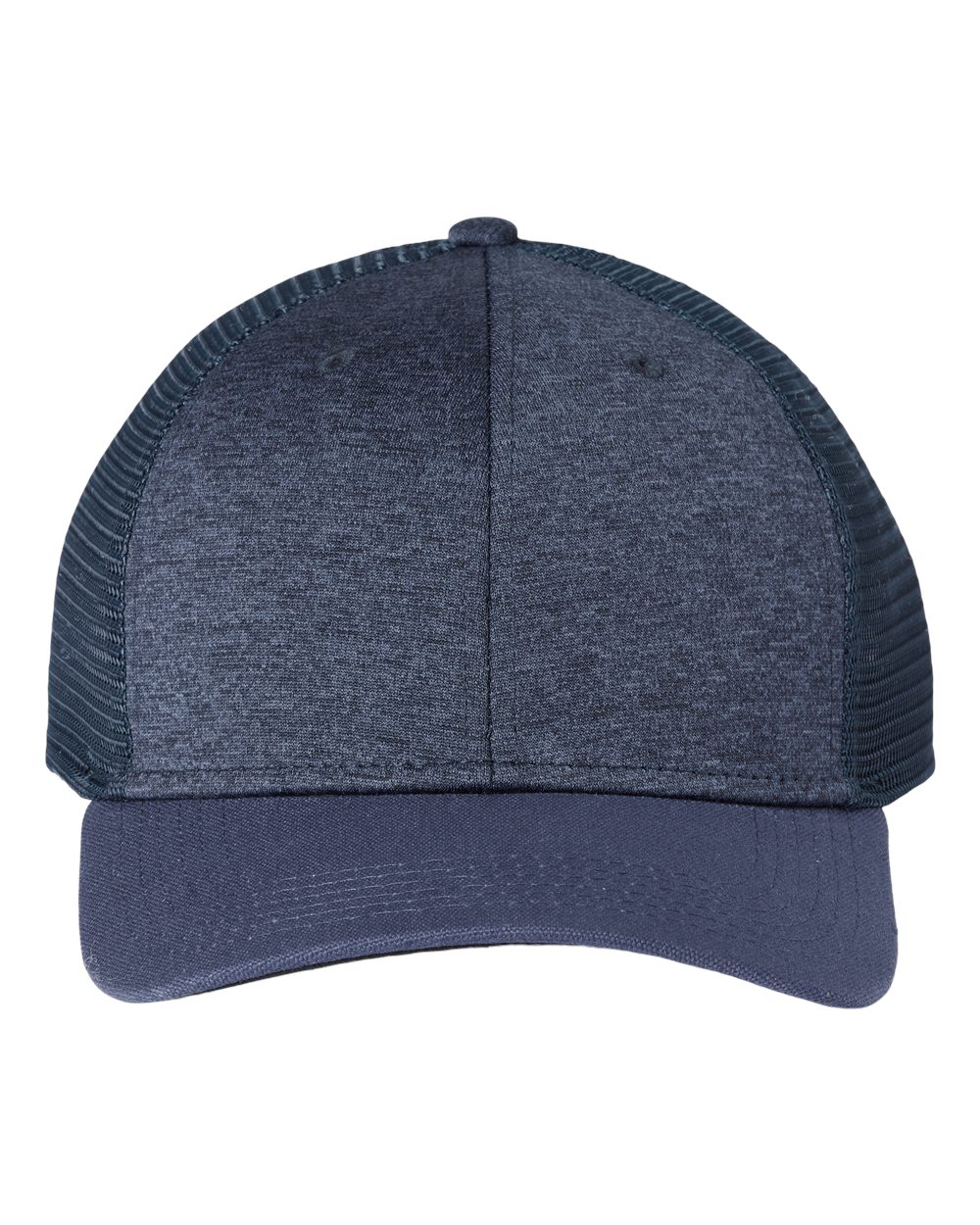 Front View of Navy Vantage Trucker Cap - 3467