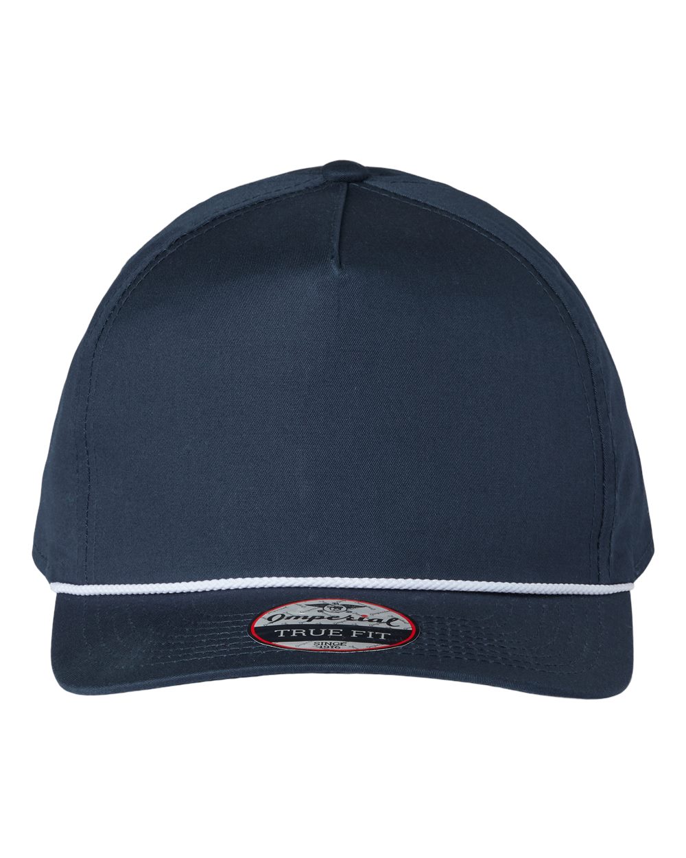 Front View of Navy/ White The Barnes Cap - 5056