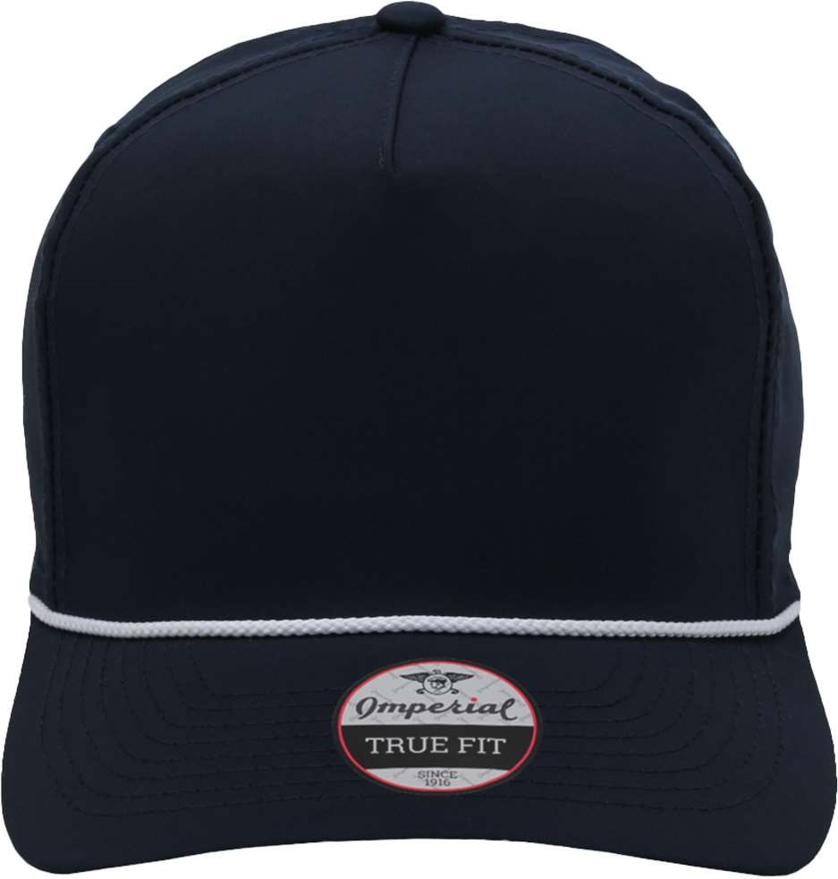Front View of Navy/ White The Wrightson Cap - 5054
