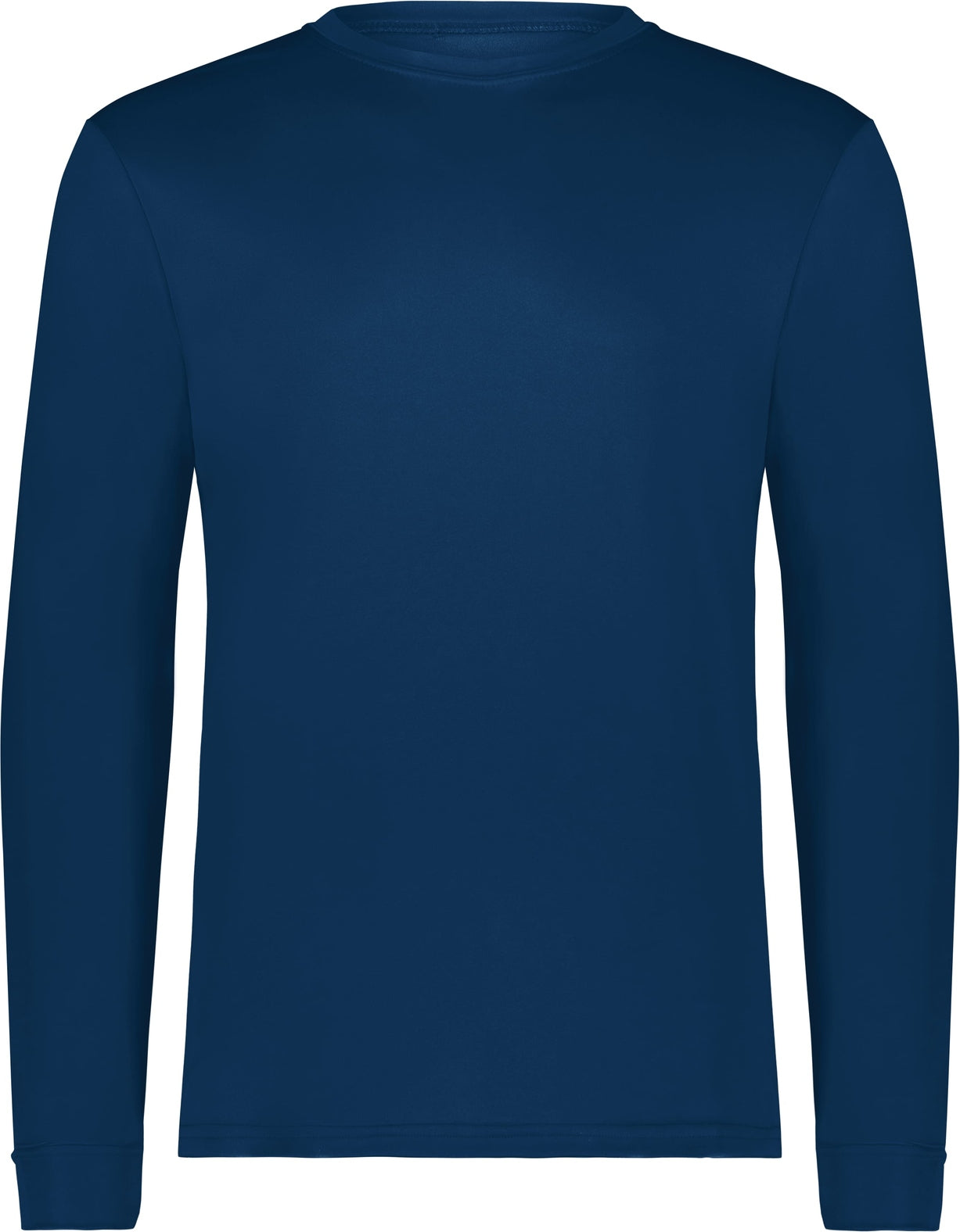 NAVY WICKING LONG SLEEVE T-SHIRT