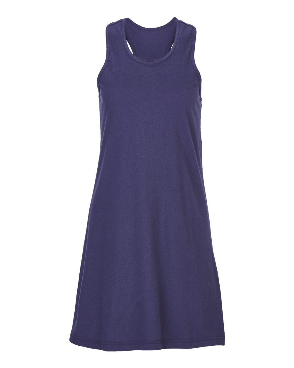 Front View of Navy Women's Coastal Cover Up - BW4101