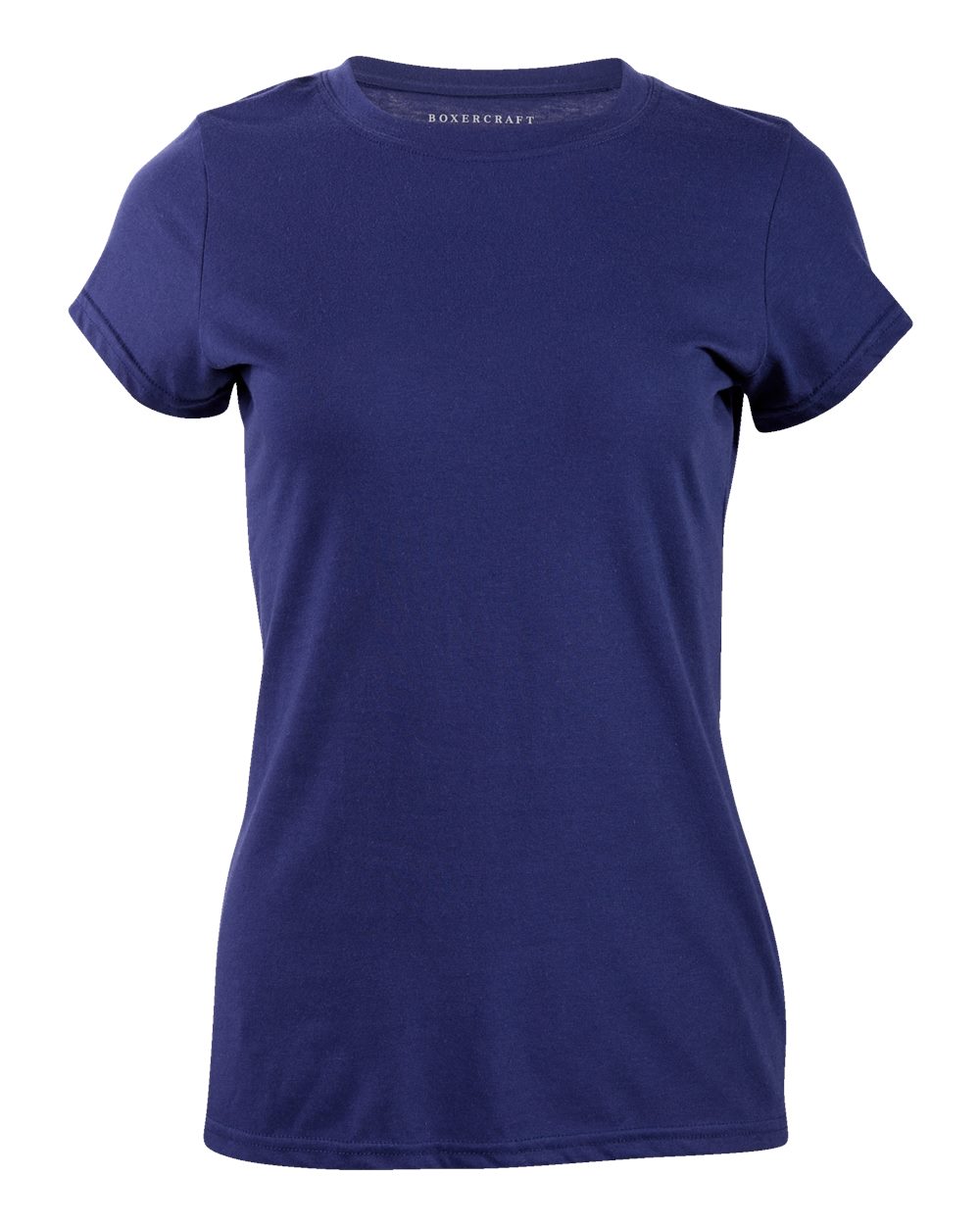 Front View of Navy Women's Essential T-shirt - BW2104