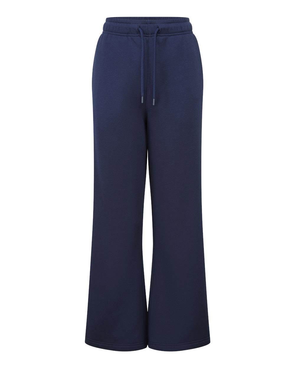 Front View of Navy Women's Mia Wide Leg Pants - TD607