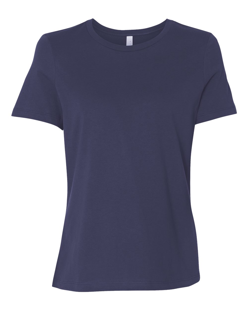 Navy Women’s Relaxed Jersey Tee - 6400