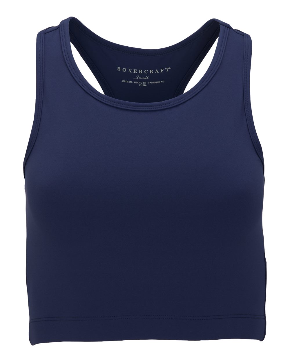 Front View of Navy Women&#39;s Zen Sport Tank Top - BW2703
